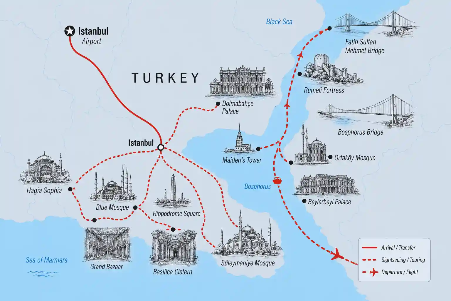 3 Days Istanbul Old City Discovery 