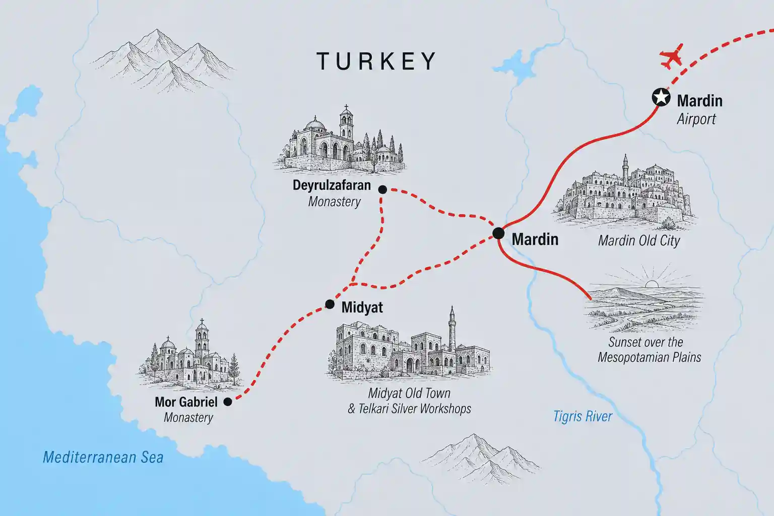 3 Days Mardin Escape