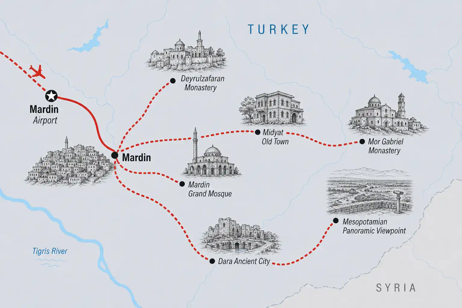 5 Days Mardin Herigate Tour 
