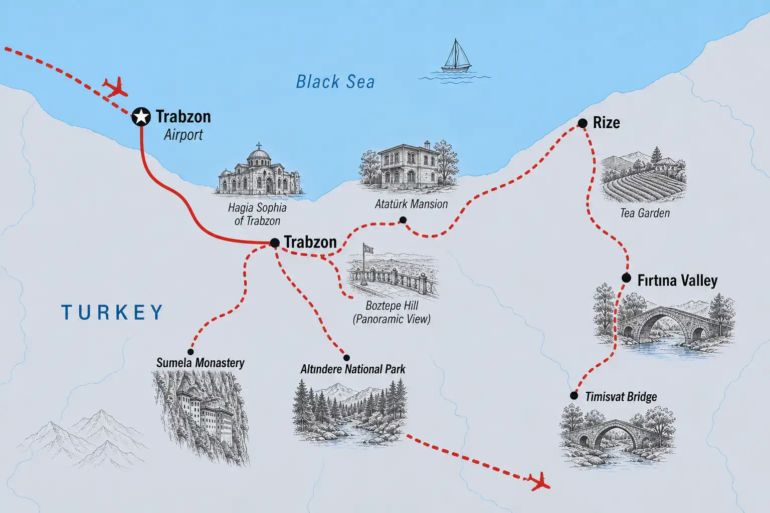 5 Days Trabzon & Rize Experıence 