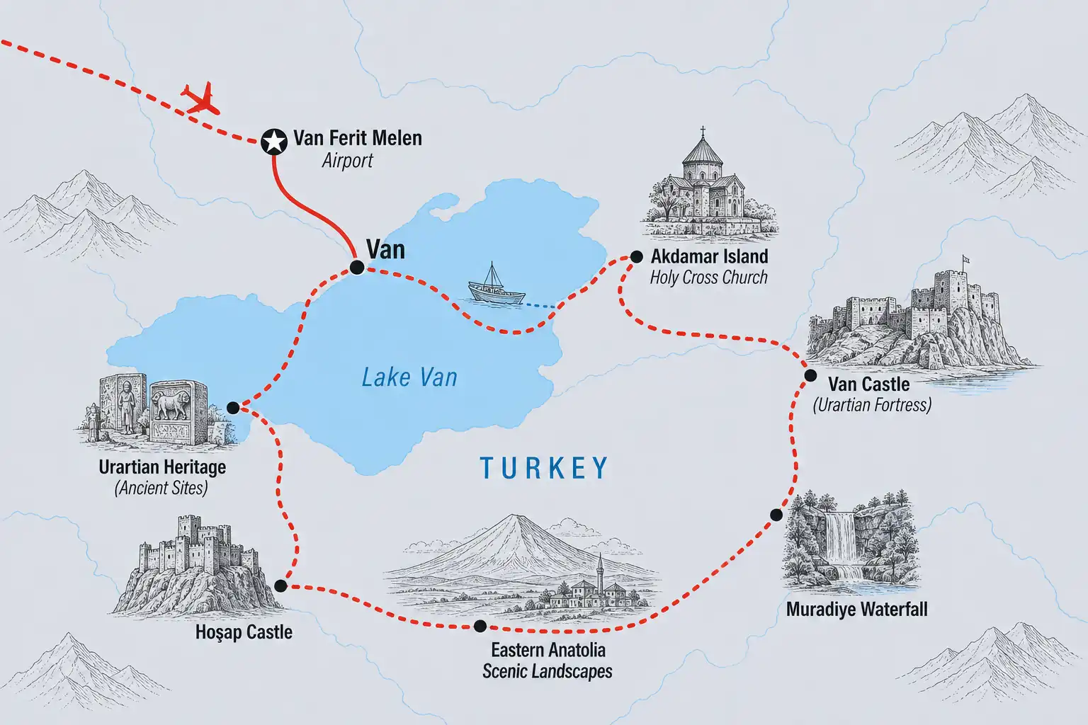 5 Days Van Discovery Tour