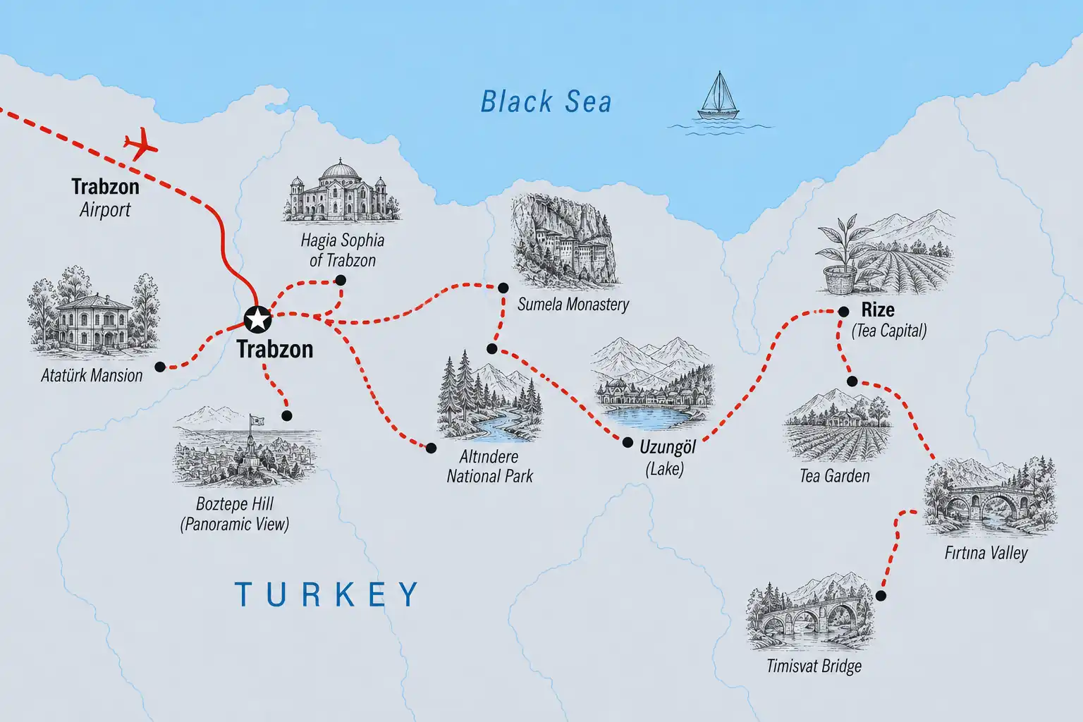 6 Days Black Sea Highlights