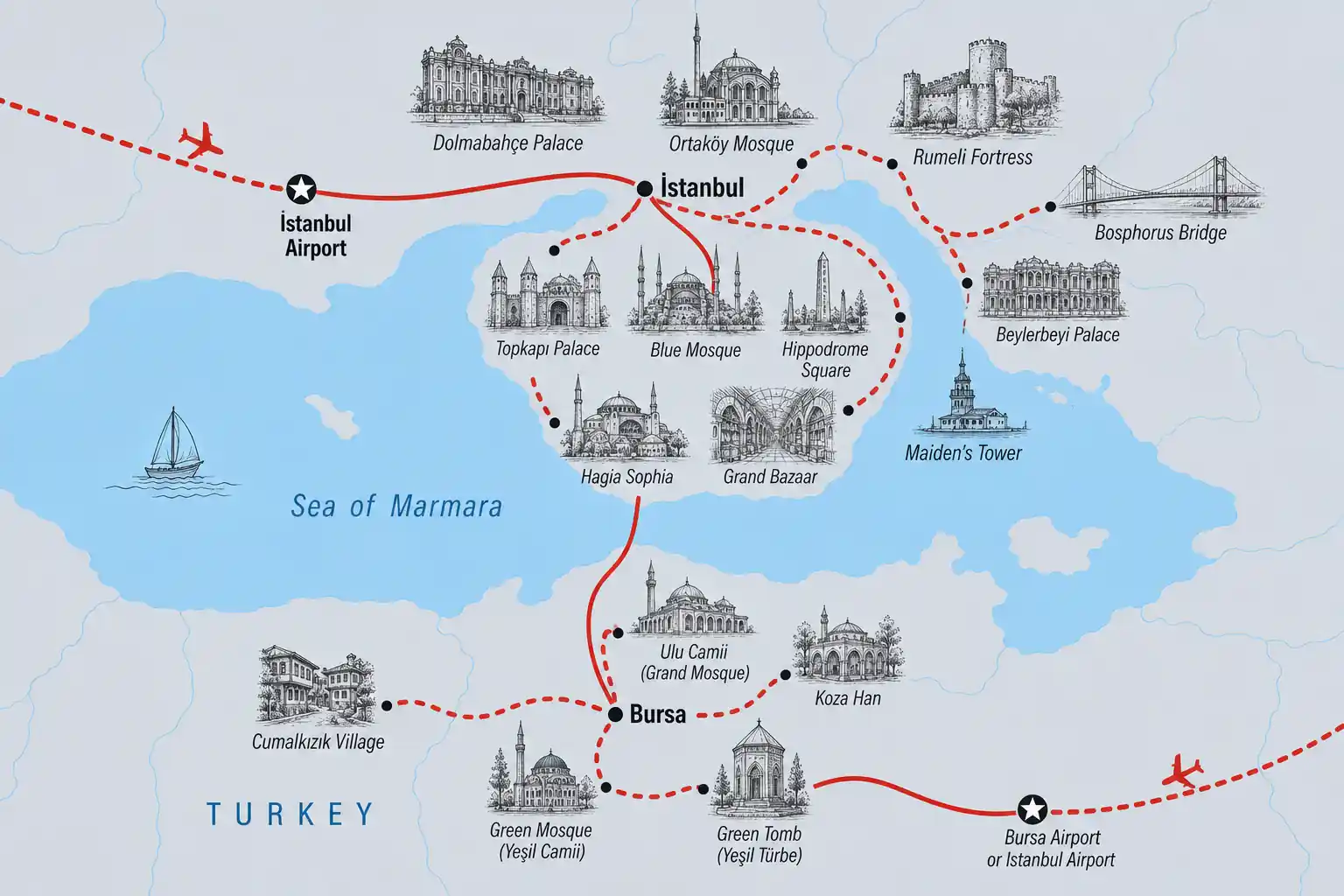 6 Days Ottoman Turkey