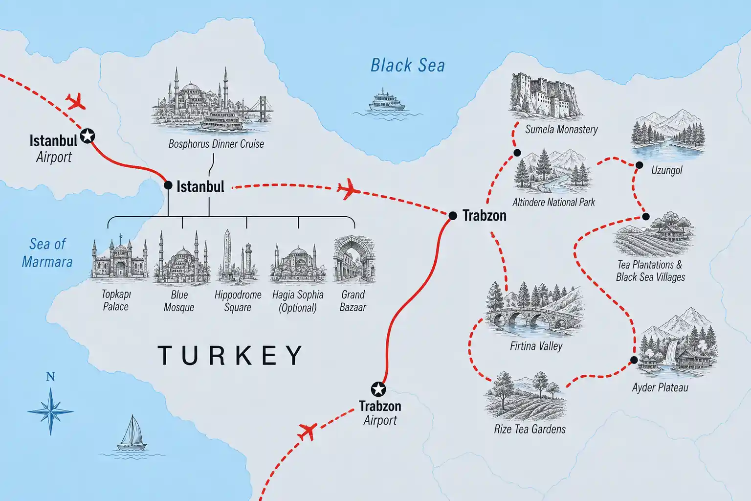 8 Days Black Sea Complete