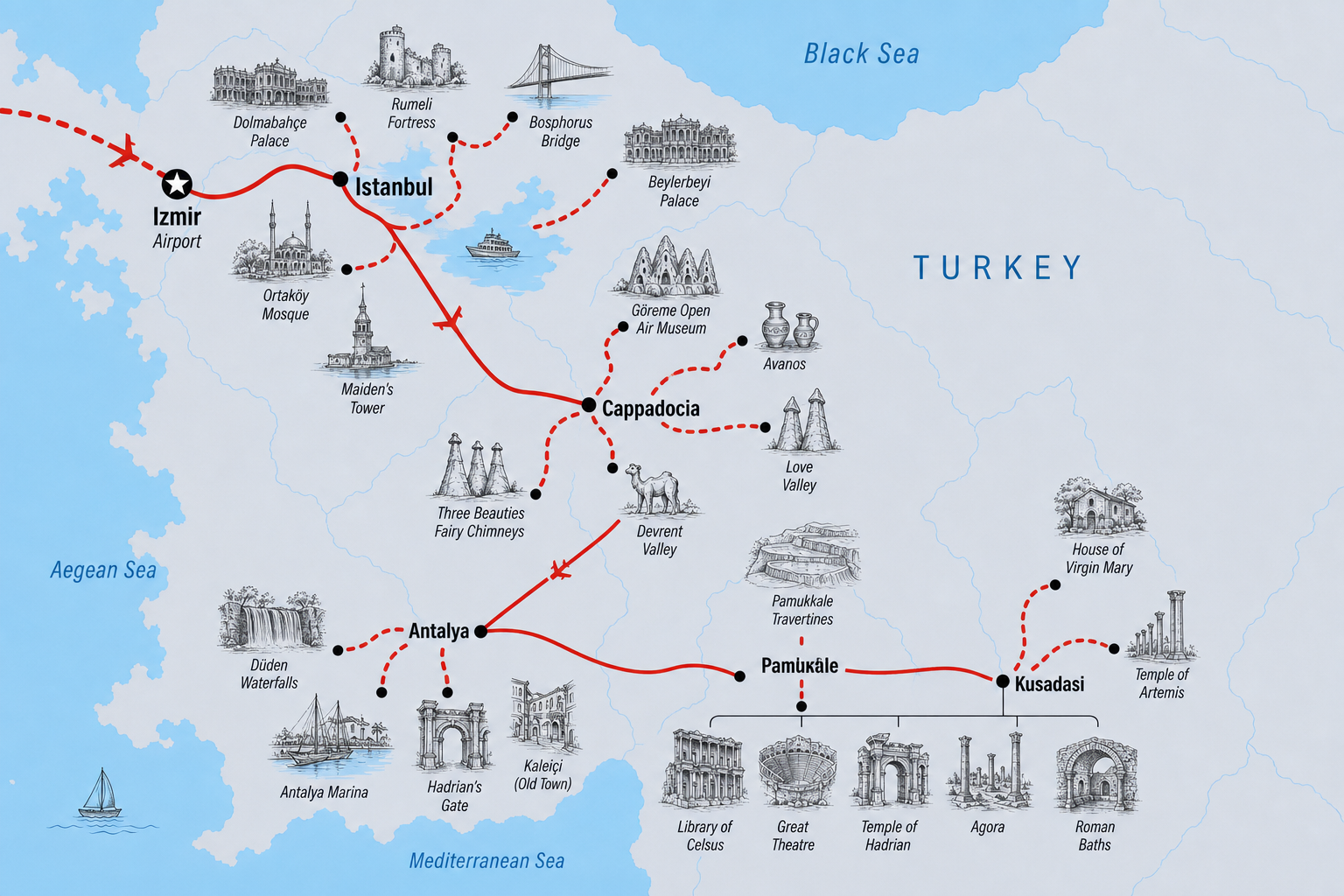 9 Days Turkey Panorama